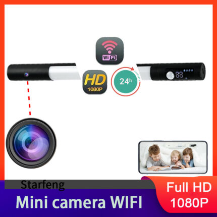 4K HD Mini Camera LED Induction Lighting motion detection Home Store Battery Camera 1080P Wireless WIFI Remote Mobile Viewing Multi functional