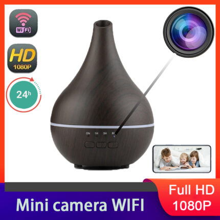 4K Mini Camera Full HD 1080P WiFi Camera Mist humidifier Home Monitoring IR Night View DVR Monitoring Video Motion detection